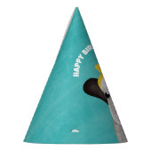 かわいい牛と弓の歳の誕生日パーティー パーティーハット (左)