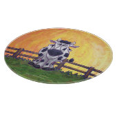 かわいい牛のキッチンアクセサリー カッティングボード (角)