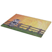 かわいい牛のキッチンアクセサリー カッティングボード (角)