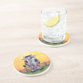 かわいい牛のキッチンアクセサリー コースター (側面)