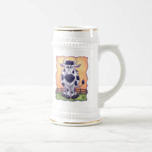 かわいい牛のキッチンアクセサリー ビールジョッキ