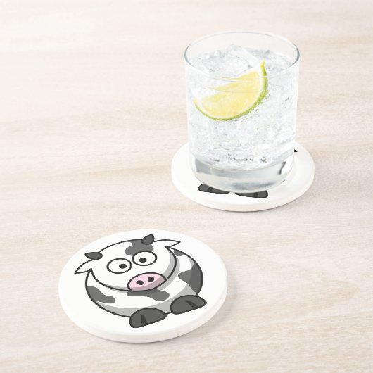 かわいい牛のコースター コースター (側面)