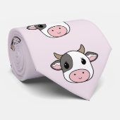 かわいい牛のネックタイ ネクタイ (ロール)
