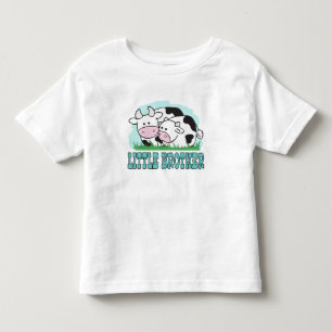 かわいい牛の弟 トドラーTシャツ