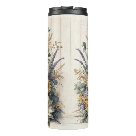 かわいい牛の恋人のギフトファーム タンブラー (裏面)