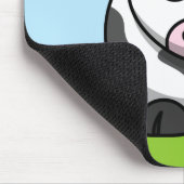 かわいい牛の漫画 マウスパッド (コーナー)