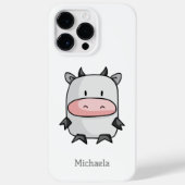 かわいい牛の漫画 Case-Mate iPhoneケース (裏面)