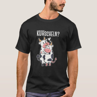 かわいい牛の牛 愛らしい牛ファン向け Tシャツ
