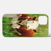 かわいい牛の4Claire Case-Mate iPhoneケース (裏面 (横))