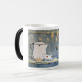 かわいい牛コーヒー・マグ モーフィングマグカップ (正面左)