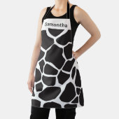 かわいい牛プリント白黒カスタムエプロン エプロン (インサイチュ)