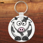 かわいい牛 キーホルダー (正面)