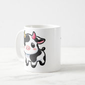 かわいい牛 コーヒーマグカップ (正面左)
