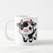 かわいい牛 コーヒーマグカップ (左)