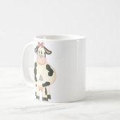 かわいい牛 コーヒーマグカップ (正面左)