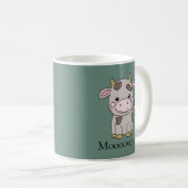 かわいい牛 コーヒーマグカップ (正面右)