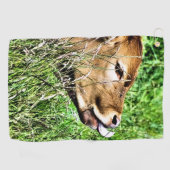 かわいい牛 ゴルフタオル (横)