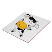 かわいい牛 タイル (側面)