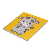 かわいい牛 タイル (側面)