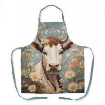 かわいい牛(デイジー花)