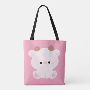 かわいい牛 トートバッグ