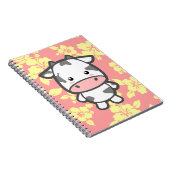 かわいい牛 ノートブック (右側)