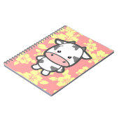 かわいい牛 ノートブック (左側)