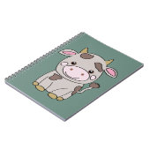 かわいい牛 ノートブック (左側)