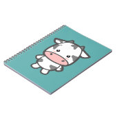かわいい牛 ノートブック (左側)