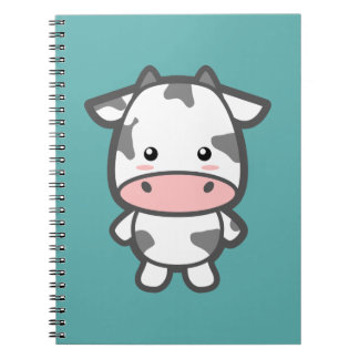 かわいい牛 ノートブック