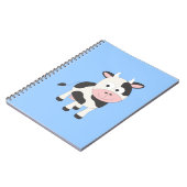 かわいい牛 ノートブック (左側)