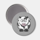 かわいい牛 マグネット (正面/裏面)