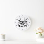 かわいい牛 ラウンド壁時計 (ホーム)