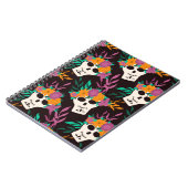 かわいい牛:ヴィンテージ子供っぽいパターン ノートブック (左側)