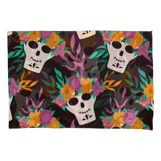 かわいい牛：ヴィンテージ子供っぽいパターン 枕カバー (正面)