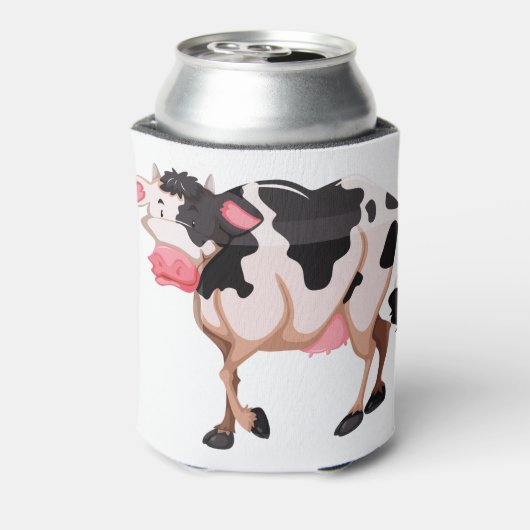 かわいい牛 缶クーラー (缶裏面)