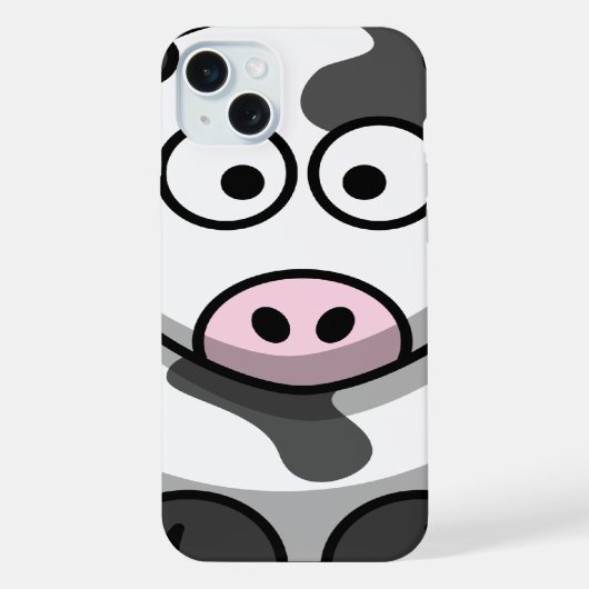 かわいい牛 iPhoneケース (裏面)