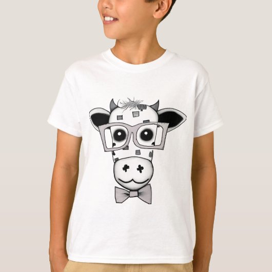 かわいい牛 Tシャツ (正面)