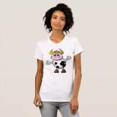 かわいい牛 Tシャツ (正面フル)