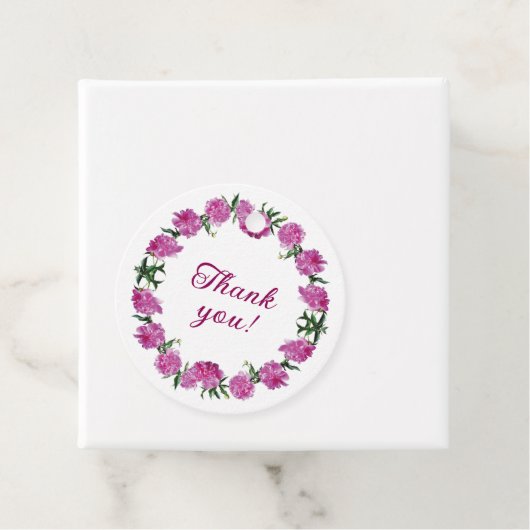 かわいい牡丹。 フェイバータグ (インサイチュ)