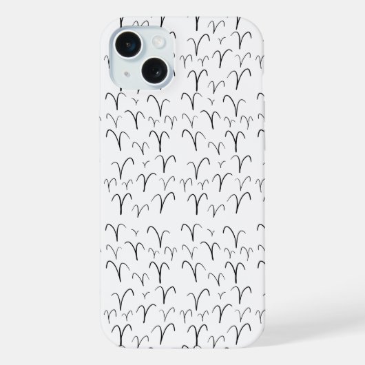 かわいい牡羊座 iPhoneケース (裏面)