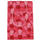 かわいい牧草花 ミディアムペーパーバッグ (正面)