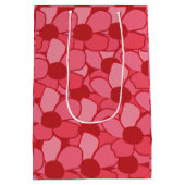 かわいい牧草花 ミディアムペーパーバッグ (裏面)