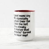 かわいい物語マグカップ | 時々良いママは悪い言葉を言う マグカップ (中央)