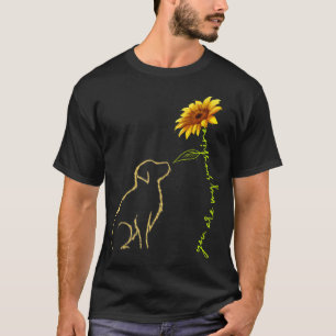 かわいい犬あなたは私のサンシャインゴールデンレトリバー Tシャツ