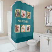 かわいい犬かあなたの写真のカスタムなシャワー・カーテン シャワーカーテン (インサイチュ)