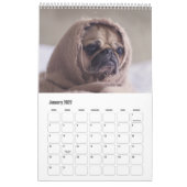 かわいい犬かあなたの写真のカスタムのカレンダー カレンダー (1月 2022)