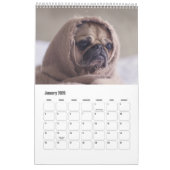 かわいい犬かあなたの写真のカスタムのカレンダー カレンダー (1月 2026)