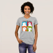 かわいい犬が大好き Tシャツ (正面フル)
