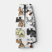 かわいい犬が繁殖パターン ボトルクーラー (裏面)